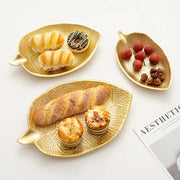 Gold Leaf Decorative Tray