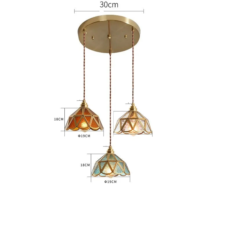 Copper Vintage Pendant Lamp