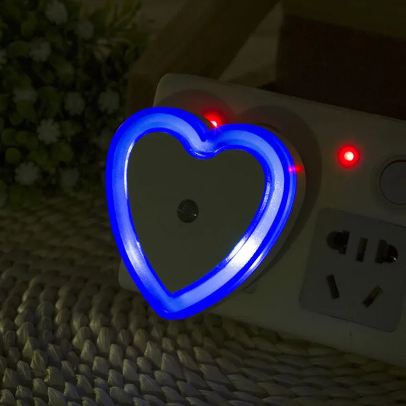 LED Heart Night Light
