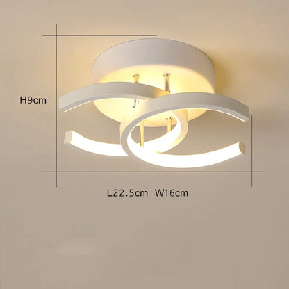 DecorBites™ LED Ceiling Light for Modern Indoor Lighting in Minimalist Style