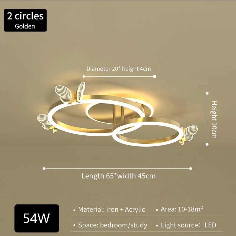 Butterfly LED Ceiling Lamp