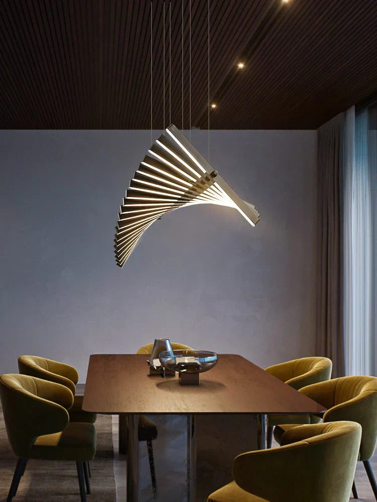Aluminum Nordic Chandelier
