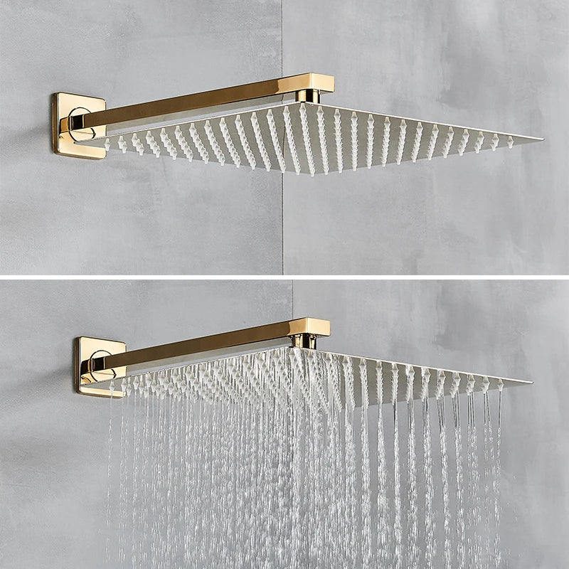 Gold Digital Shower System