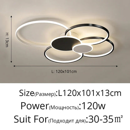 DecorBites™ LED Chandeliers for Bedroom Dining Living Room Hall Indoor Lighting