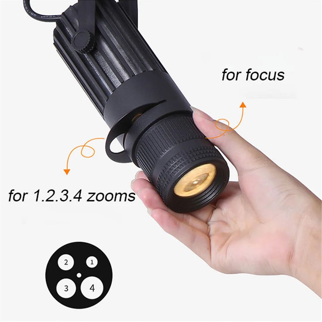 Adjustable Logo Projector Light