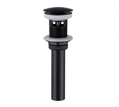 DecorBites™ Gold & White Bathroom Basin Faucet Deck Mounted Sink Tap, Brass with Rose Gold Accent