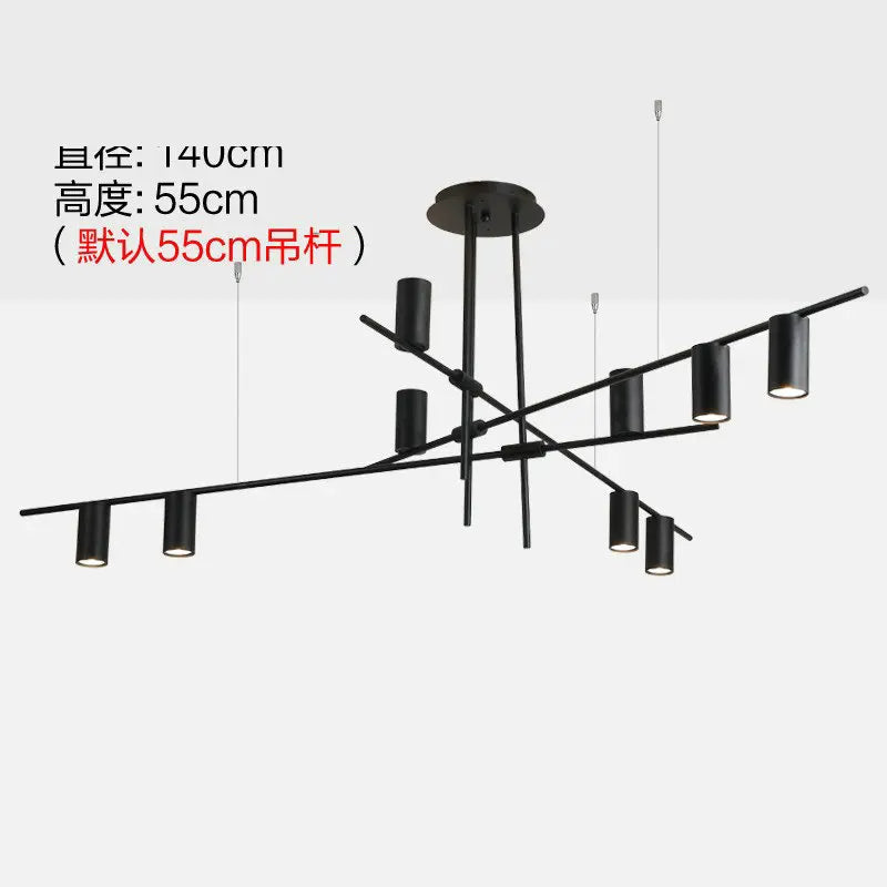 DecorBites™ Gold Chandelier Light Modern Designer Art Living Room Dining Room E27