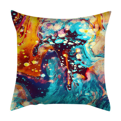 DecorBites™ Abstract Ink Marbling Cushion Cover - Sofa Car Seat Home Decoration