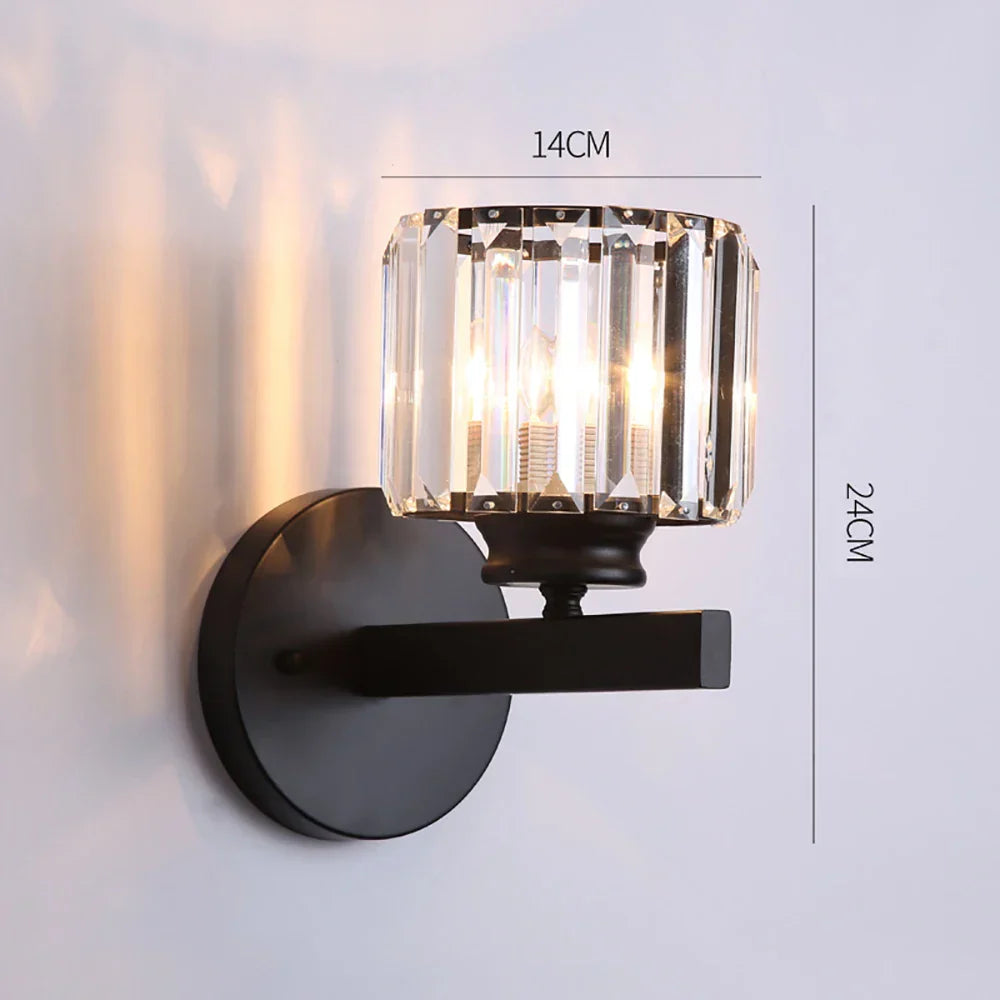 DecorBites™ Glass Ball LED Wall Lamp for Corridor Bedroom Living Room Décor