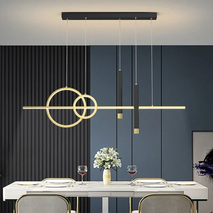 Nordic Contemporary Metal LED Pendant Light