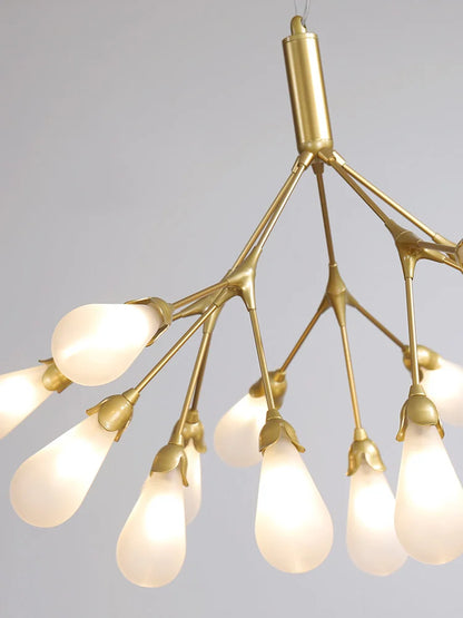 DecorBites™ Elegant Firefly Chandelier - Luxury Nordic Bedroom & Restaurant Lighting