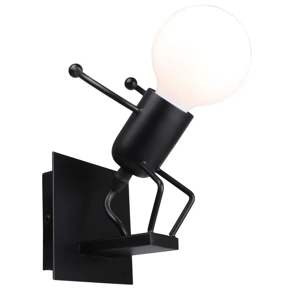 DecorBites™ Creative LED Wall Light Indoor Wall Sconce Modern Art Decor Iron E27