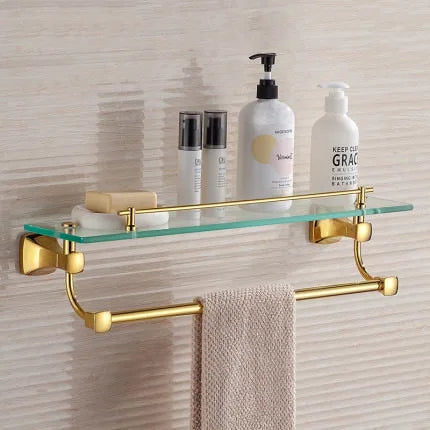 Gold Copper Hardware Set
