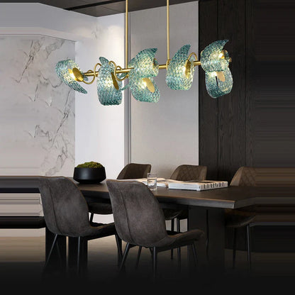 DecorBites™ G9 LED Copper Pendant Light for Foyer & Dining Room