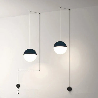 DecorBites™ Glass Ball Pendant Lamp LED Chandelier for Kitchen Island Decor