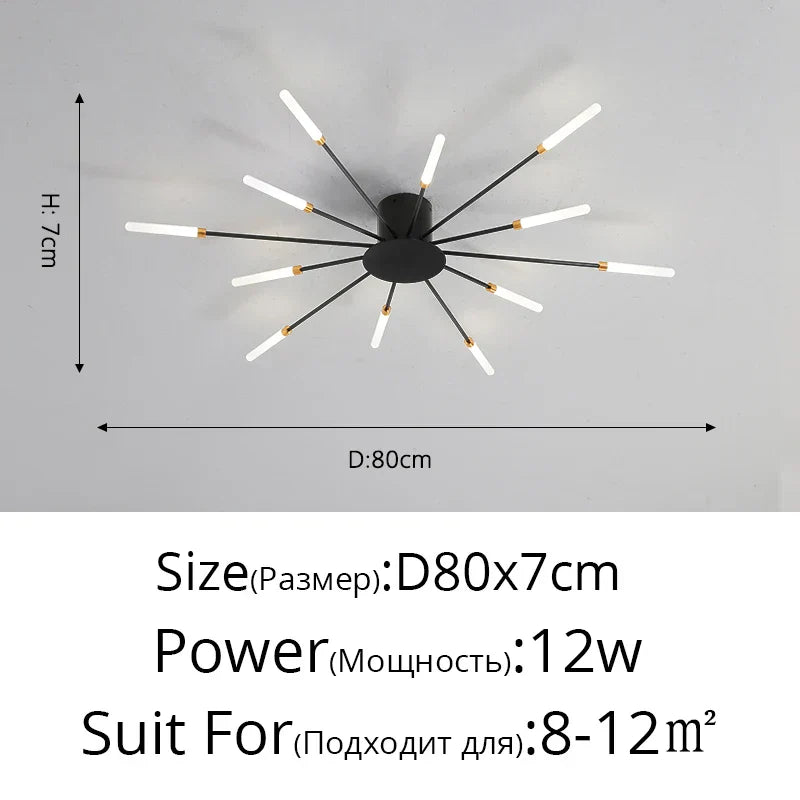 Acrylic Modern Ceiling Light