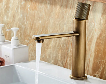 Antique Bronze Bathroom Sink Faucet