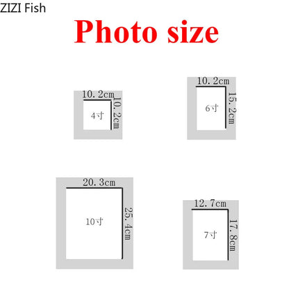 DecorBites™ Crocodile Leather Modern Photo Frame for Living Room Decor & Gifts