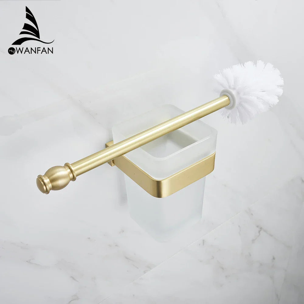 Copper Gold Bath Set