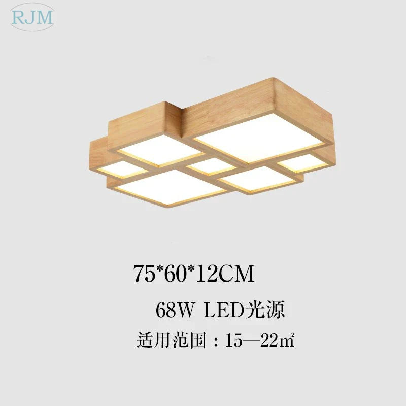 Wood Ceiling Lamp