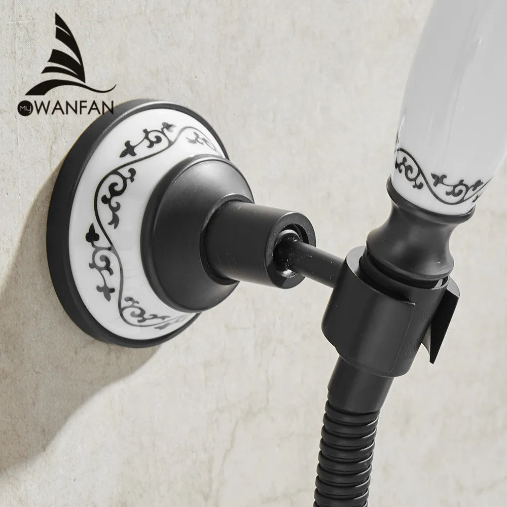 Gold Brass Shower Holder