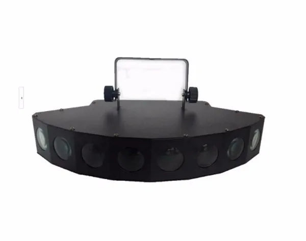 DecorBites™ LED Eight-Beam RGBW Laser DJ Disco Light - High Brightness Scanner Beam Bar