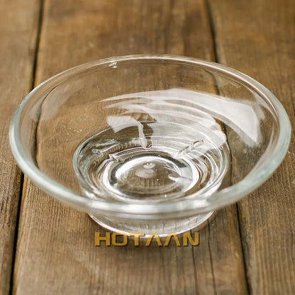 DecorBites™ Glass Soap Dish Bathroom Accessory, Matte Finish