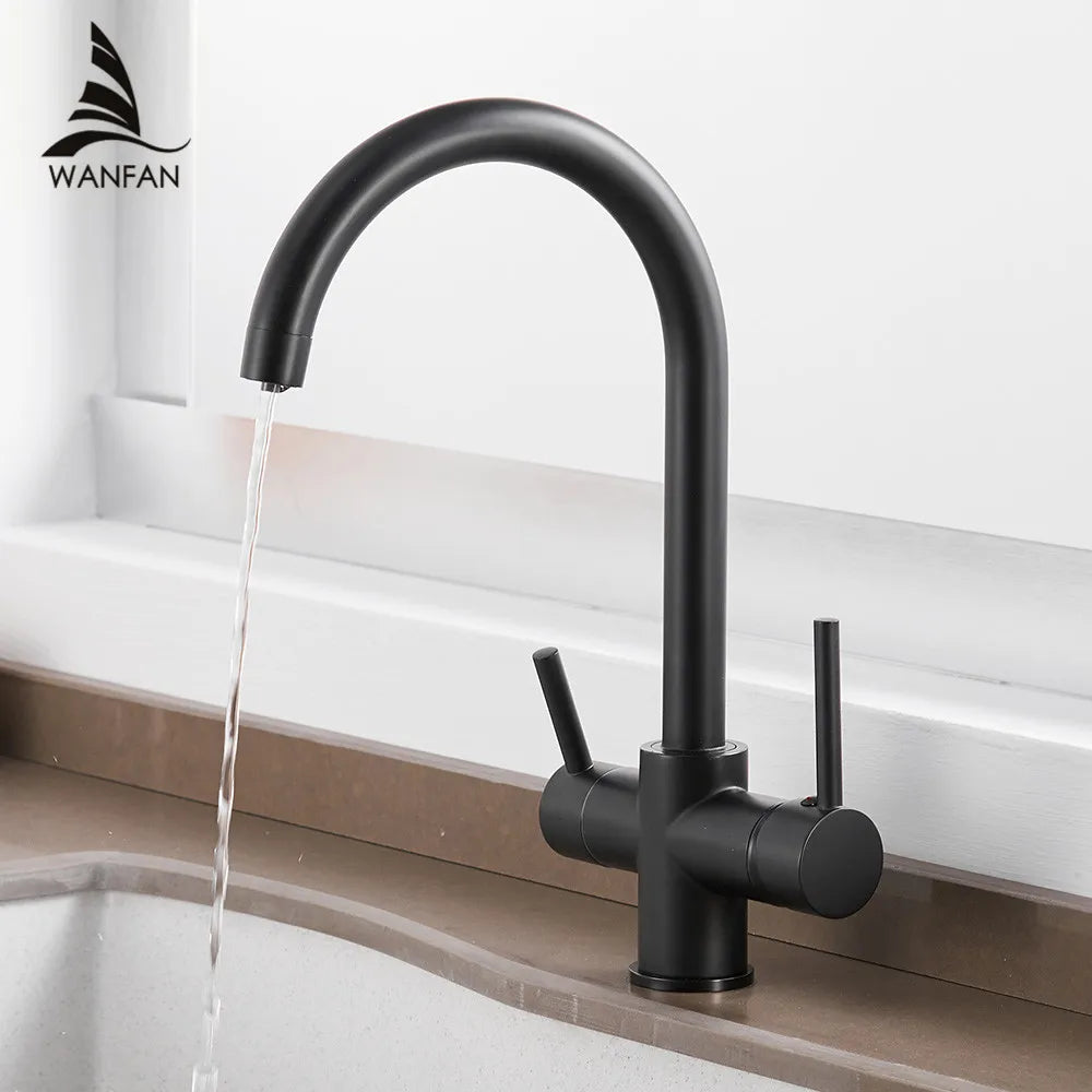 Chrome Waterfilter Mixer Tap
