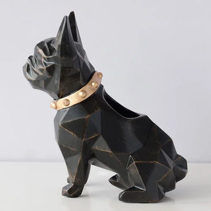 DecorBites™ Dog Resin Pen Holder Desk Organizer Office Accessories Storage Pencil Pot