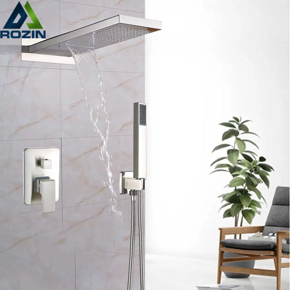 Gold Wall Mount Shower