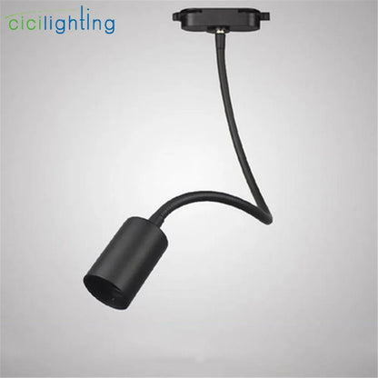 DecorBites™ Industrial Gooseneck Track Lighting for Clothing Store