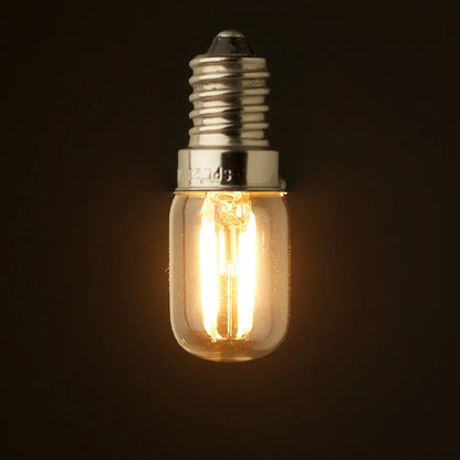 DecorBites™ Dimmable LED Tubular Bulb 220V E12 E14 Mini T20 2200K Refrigerator Light