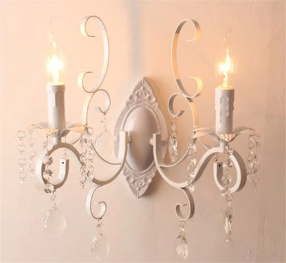 DecorBites™ Crystal Deco Loft Wall Lamp for Bedroom Restaurant Aisle Cafe Sconce