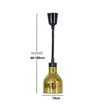 DecorBites™ 250W Electric Heat Lamp Food Preservation Pendant Light