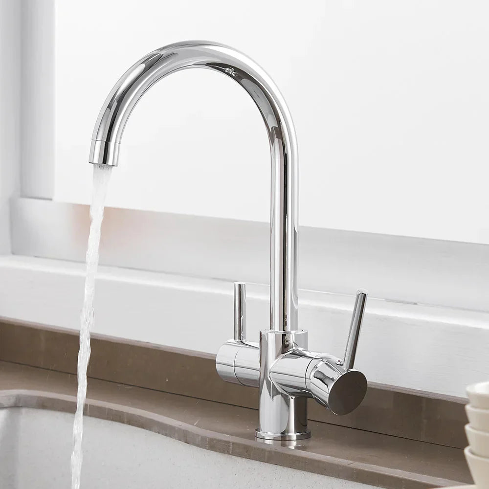 Chrome Waterfilter Mixer Tap