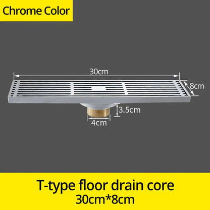 DecorBites™ Euro Antique Brass Art Carved Floor Drain Cover Shower Waste Drainer