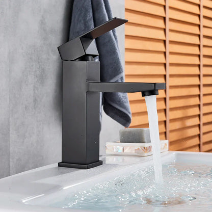 DecorBites™ Basin Faucet Single Handle Deck Mounted Mixer for Bathroom Sink