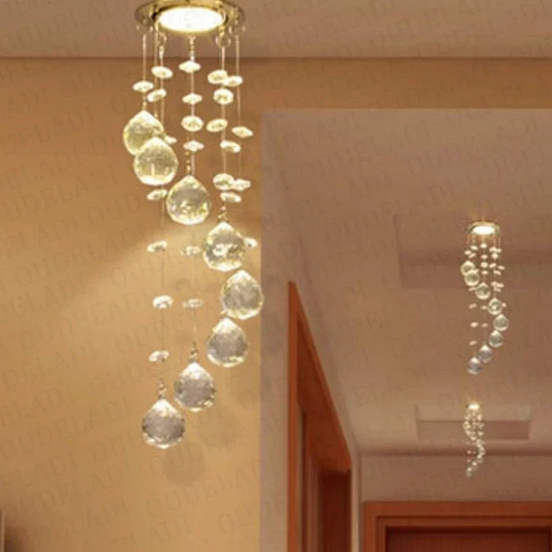 DecorBites™ Crystal LED Downlight for Home Decor, Living Room, Dining, Corridor - Mini Ceiling Lamp