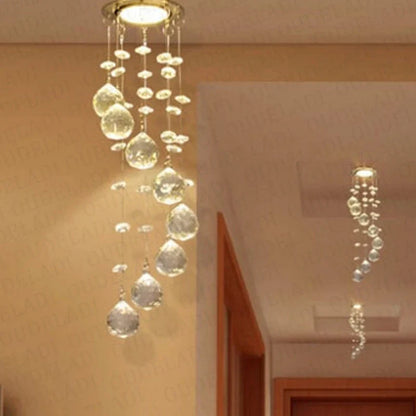 DecorBites™ Crystal LED Downlight for Home Decor, Living Room, Dining, Corridor - Mini Ceiling Lamp