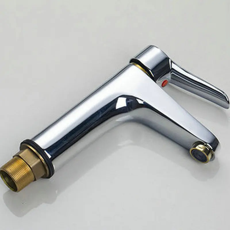 Golden Brass Sink Faucet