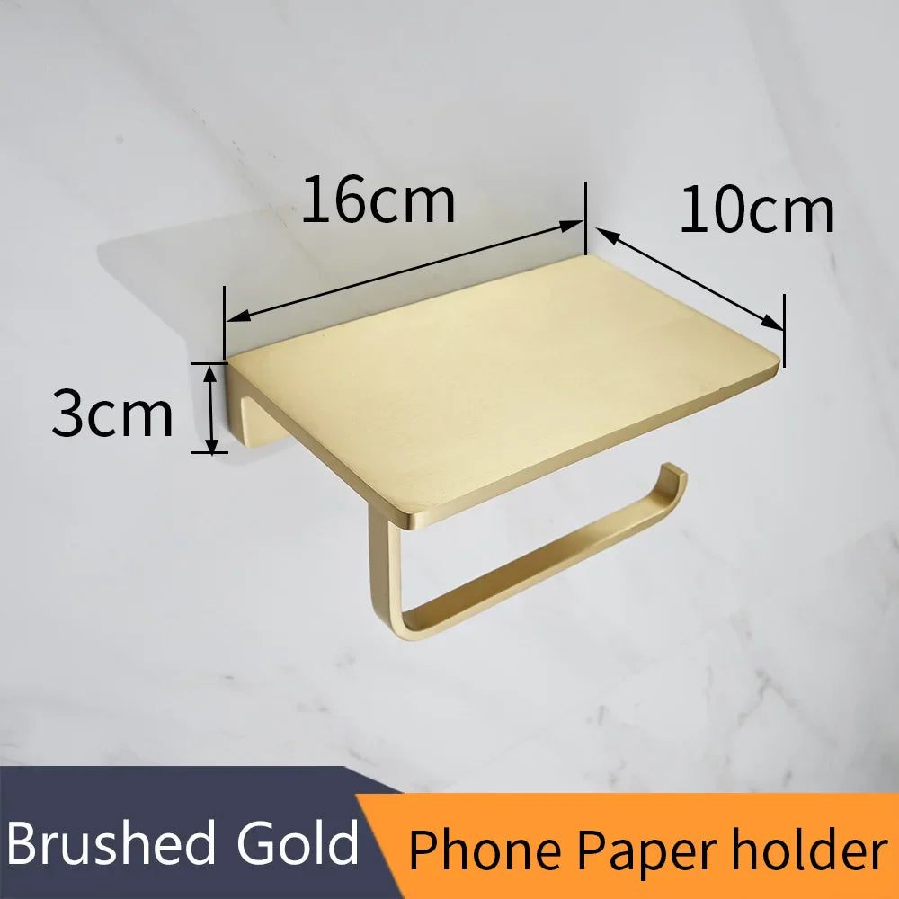 Copper Gold Bath Set