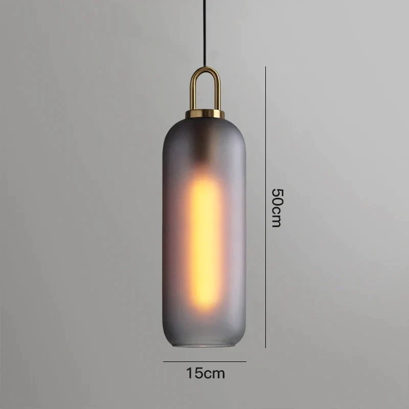 DecorBites™ Glass Ball Pendant Lights for Living Room, Dining Room, Bar - Luxury Industrial Style