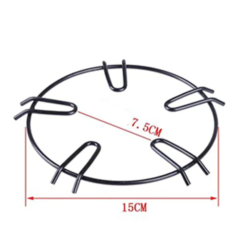 DecorBites™ Gas Stove Pot Holder: Round Shape Anti-Skid Rack for Kitchen Stove