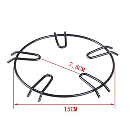 DecorBites™ Gas Stove Pot Holder: Round Shape Anti-Skid Rack for Kitchen Stove
