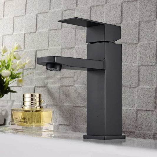 DecorBites™ Basin Faucet Single Handle Deck Mounted Mixer for Bathroom Sink
