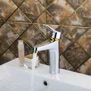 Golden Brass Sink Faucet