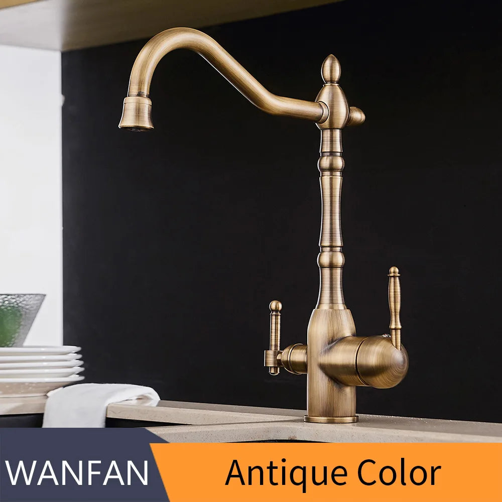 Gold 360° Kitchen Faucet