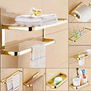 Gold Modern Towel Set