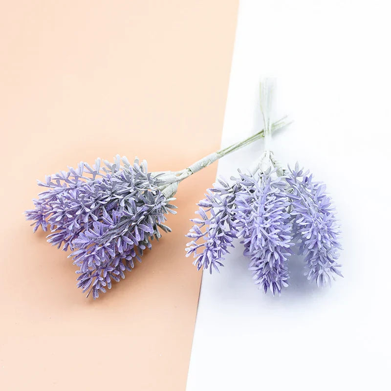 Lavender Foam Wreath Set