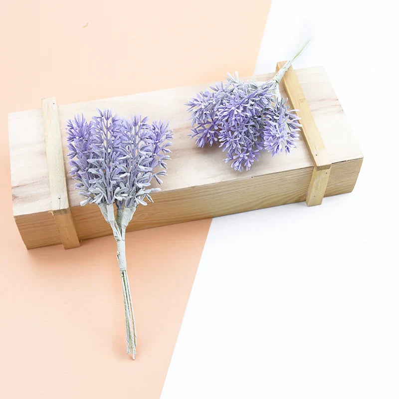 Lavender Foam Wreath Set